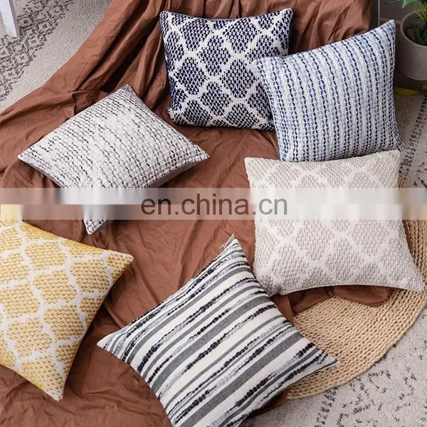 Latest Hand Woven Decorative Pillows Cushion Cover Home Design Throw Pillow Case Cover for Sofa photo-7