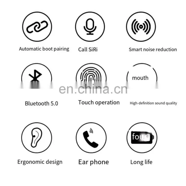 Bluetooth Headset Wireless Binaural Movement photo-6