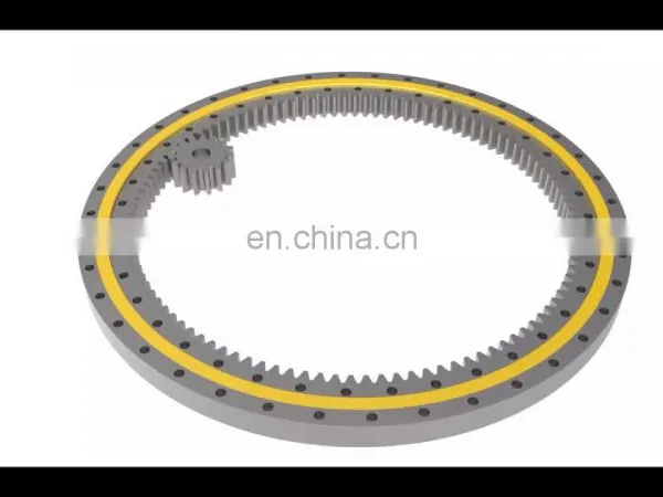 Cross Roller Slewing Bearing for Excavators or Prime Quality Single-row Mobile Cranes