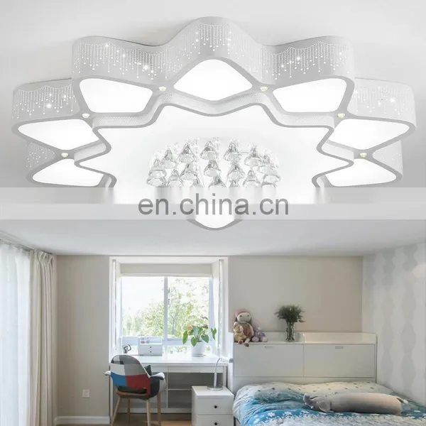 Creative Crystal Star Children's Room Acrylic Led Ceiling Light Bedroom Light photo-5