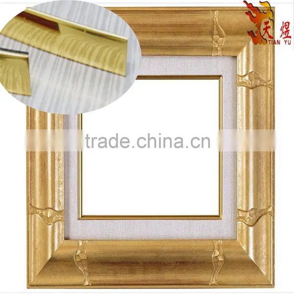 u Shape Golden Silver Chrome Color Plastic Decor Trim Strip Picture Frame Fitting photo-2