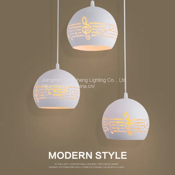 Nordic Chandelier Living Room Lamp Modern Simple Dining Room Note Chandelier Bar Minimalist American Led Note Chandelier photo-5