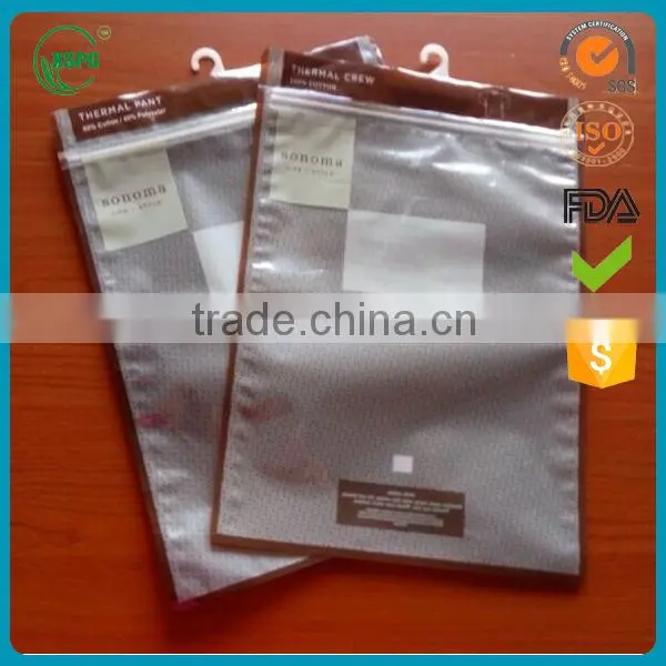 Custom Self-adhesive PE Hanger Bag for Clothes photo-2