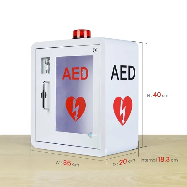 Factory Price Durable WAP-health Aed Medical First Aid Cabinets With Alarm System photo-3