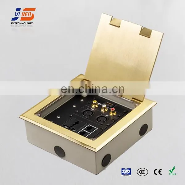 JS-DC180 Electrical Floor Plug Multimedia Socket Box photo-2