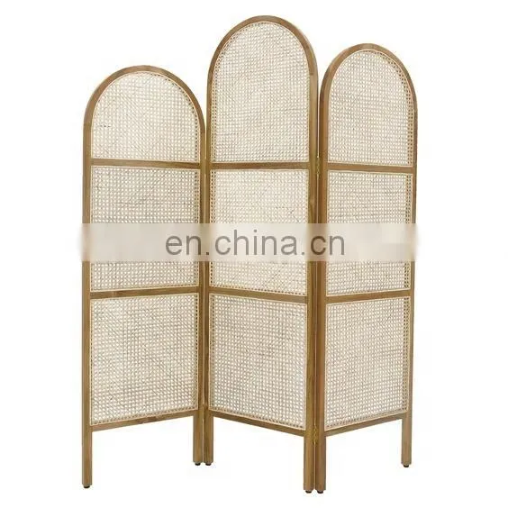 Rattan Cane Webbing Divider - Folding Screen - Room Divider Ms Rosie :+84 974 399 971 (WS) photo-2