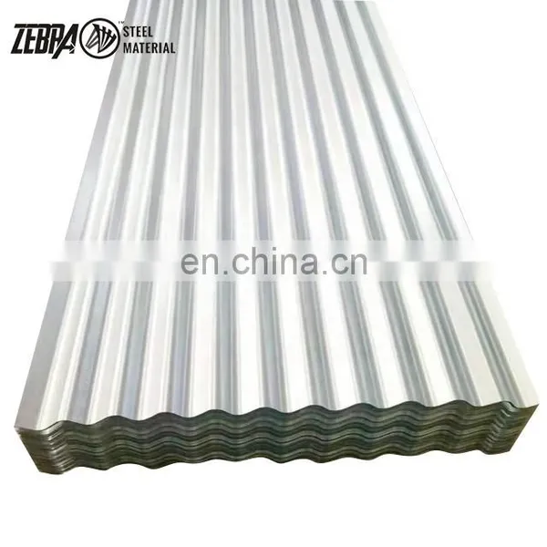 22 Gauge 4x8 Galvanized (GI) Corrugated Sheet Zink Steel Metal Iron Roofing Price photo-5