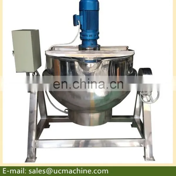 Industrial Cooking Pots With Mixer Homogenizer Mixer photo-3