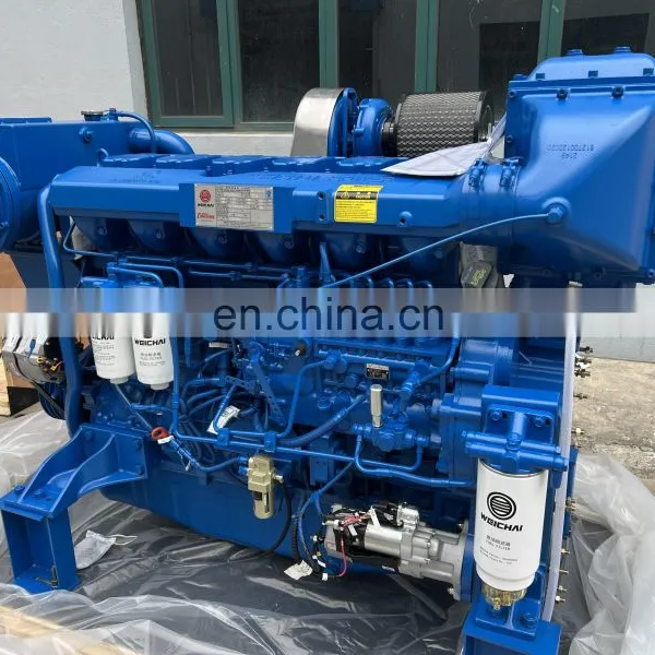 Navy WEICHAI-motor for Boat, 450hp, WP13C450-21 2100rpm Marine Diesel Engine photo-4