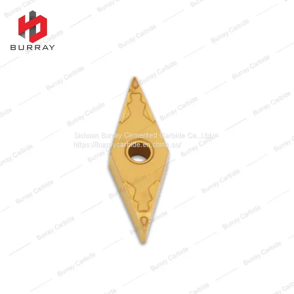 VNMG160404-HQ Carbide Cutting Tool Turning Insert With CVD Yellow Coated for Steel photo-2
