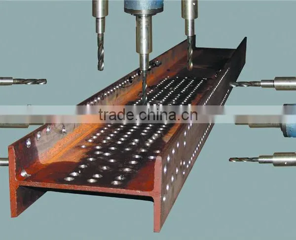 CNC H Beam 3D Drilling Production Line