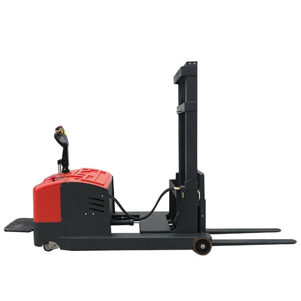 CE APPROVED 1-2 TON FULL ELECTRIC REACH PALLET STACKER