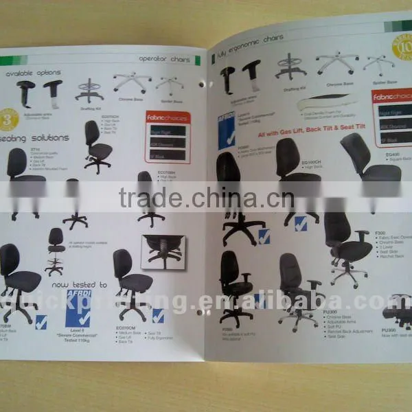 Professional Full Color Cheap Brochure Booklet Pamphlet Catalogue Printing photo-4