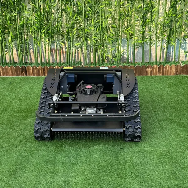 Remote Controlled Track Lawn Trimmer China Manufacturer, Factory Direct Sales RC Rotary Mower photo-4