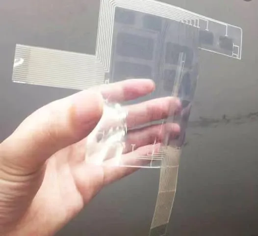 Button Transparent PET Carbon Wire FPC photo-3