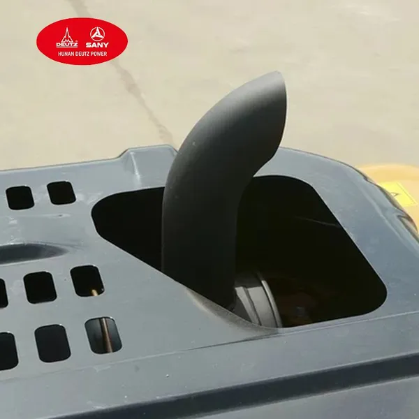 Original Sany Excavator Silencer Muffler 60205702 for SY55 SY60 SY65 SY75 Excavators With Isuzu 4JG1 Engine photo-5