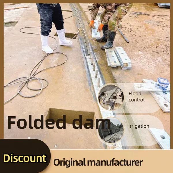Quick-Inflation Pneumatic Shield Dam (10m×3m) - Eco-Friendly Water Retaining Structure for Urban River photo-1