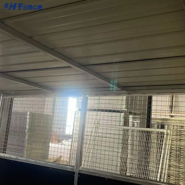 Heavy-Duty Steel Horse Shelter With Removable Roof - Weatherproof Stable for Outdoor Pasture, Equine Protection & Easy Assembly photo-3