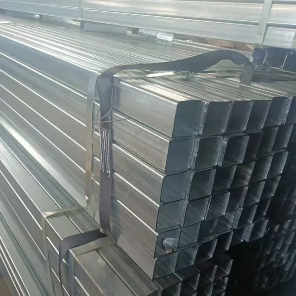 Hot-dip Galvanized Square Steel Pipe＆Steel Pipe & Tube，Q235B, Q355B, SS400, ST37, ST52