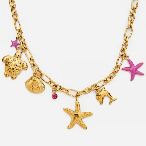 Bespoke 3D Stainless Steel Gold Key Pendant Necklace in Brass Alloy for Fashion Accessories photo-5