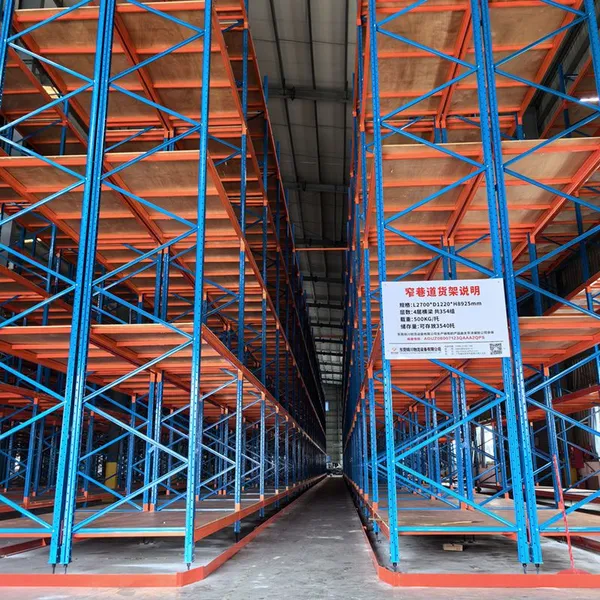 Heavy-Duty Adjustable Steel VNA Rack System for Double Deep Warehouse Storage photo-2