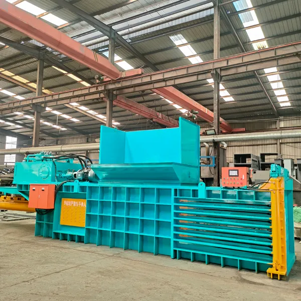 100Ton Horizontal Hydraulic Textile Baler Waste Cloth Used Clothes Sponge Fiber Compressing Packing Machine photo-2