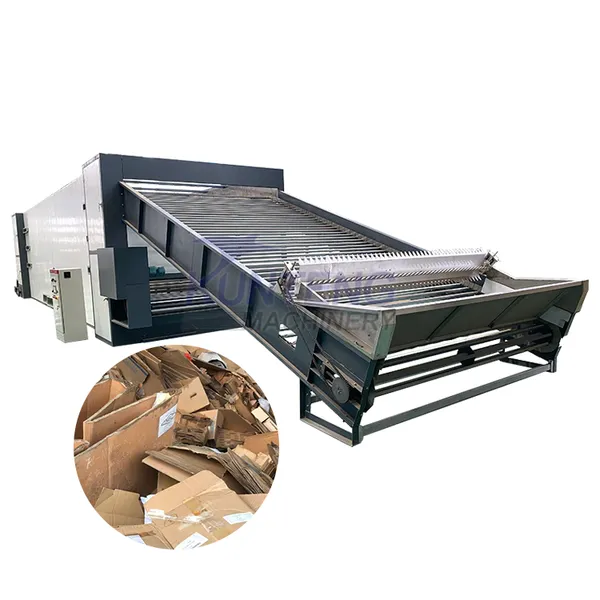 Automation Industrial Large Corn Straw Paperboard Waste Dryer Machine EPC