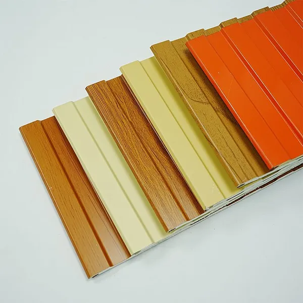 Waterproof Lightweight Steel Carved PU Sandwich Panel Decorative External Wall Insulation Material photo-5