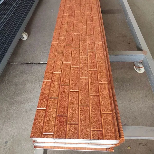 Metal Exterior Wall Panel for Cold Storage and Prefabricated Buildings With Thermal Break Design