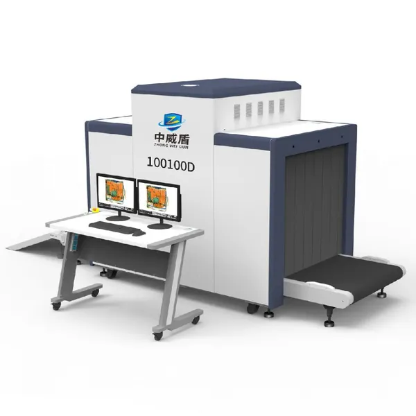 WD-100100D Large Tunnel-type Dual-source Dual-view X-ray Security Scanner