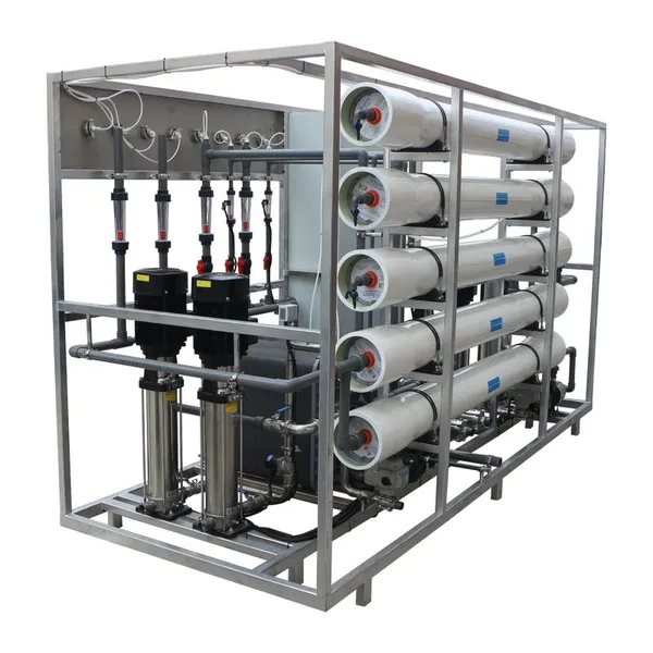 Customized Stainless Steel 4TPH Seawater Desalination Machine RO Sea Water to Drinking Purification System for Boat Marine Yacht Use