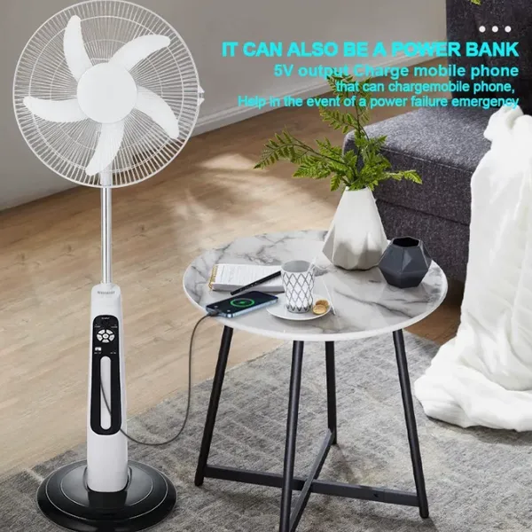 entilateur solaire. Vent 18 inchs Rechargeable Solar Fan  electric fan/solar fan（Wechat:13510231336）