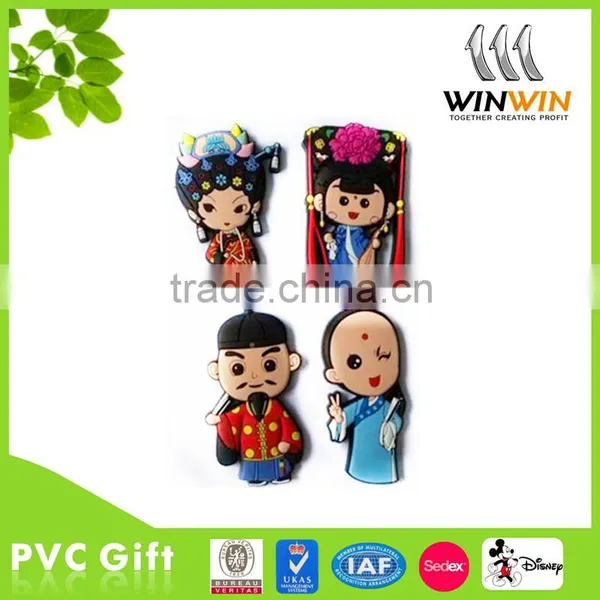 2015 NEWEST Square 3D PVC Fridge Magnet photo-3