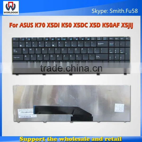Laptop Keyboard for ASUS K70 X5DI K50 X5DC X5D K50AF X5jij