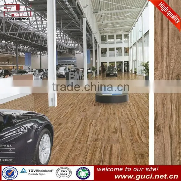 15x80cm Wood Design Garage Floor Tiles