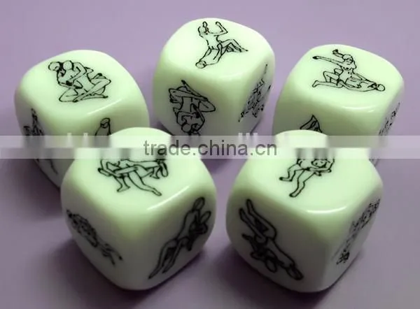 Adult Glowing Dice for Sexy Dice Game photo-5