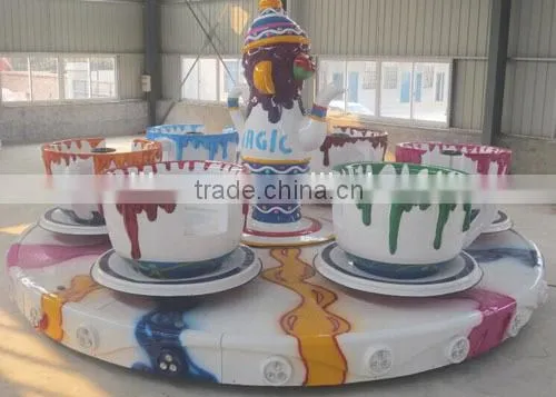 Kiddie Ride Machine Coffee Cup Adults Ride Amusement Ride