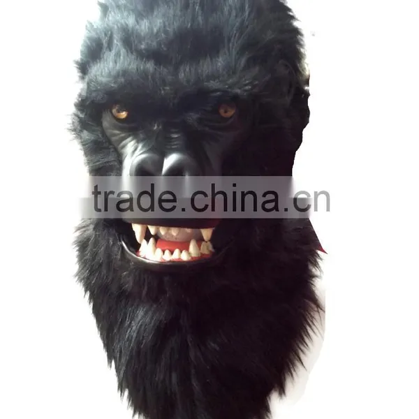 Plush Animal Mask Wholesale / Mask for Party Gorilla Moving Moth Mask photo-3