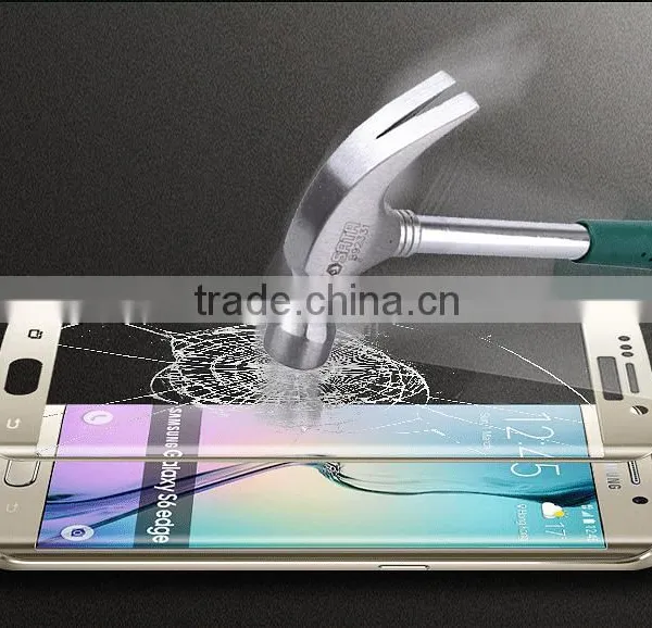 Hot Selling Mobile Phone Screen Guard for Samsung Galaxy S6 Edge Full Rang of Tempered Glass Screen Protector photo-4