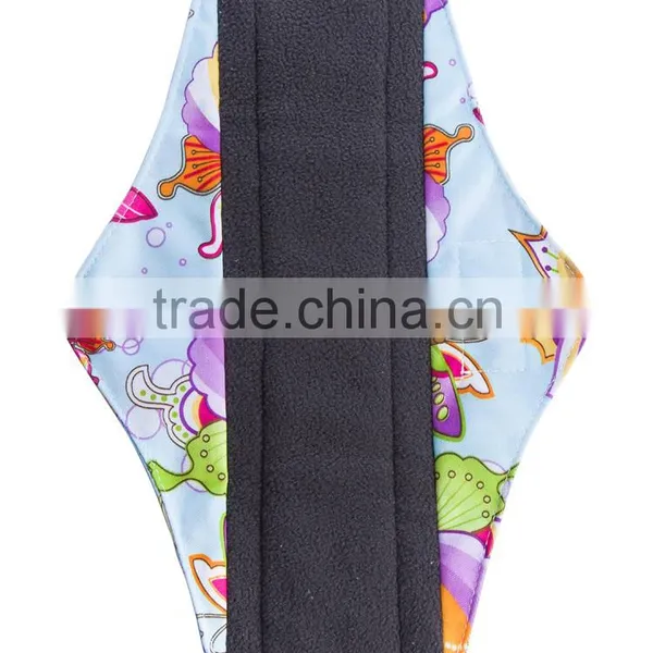 2016 Reuseable Cloth Menstrual Heavy Flow Washable Sanitary Pads photo-4