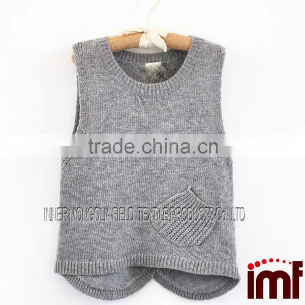 100% Cashmere Vest for Children photo-2