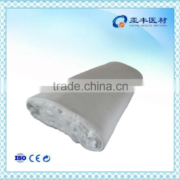 100% Cotton Medical Bleached Absorbent Surgical 24x20mesh 32x28mesh 26x18mesh Zigzag Pillow Pieces Gauze