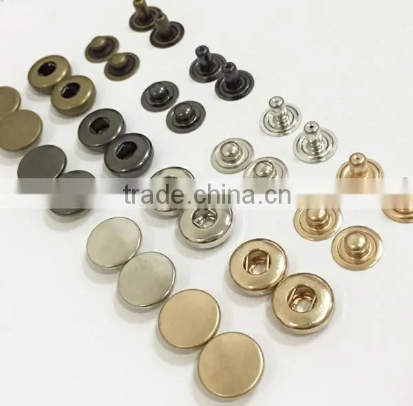 Sedex Audited 2 Pillar Factory Metal Pree Studs Snap Button photo-2