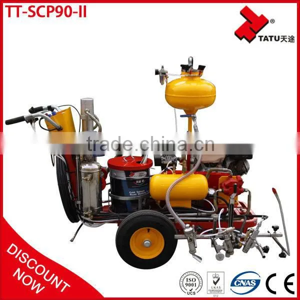 Factory Direct Sell Hand-pushed Cold and Cold Plastic Road Paint Marking Machine photo-3