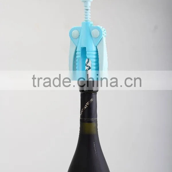 S/S+ABS 19*7*4.2 High Quality Kitchen Utensil Cute Wine Opener/cork Screw photo-3