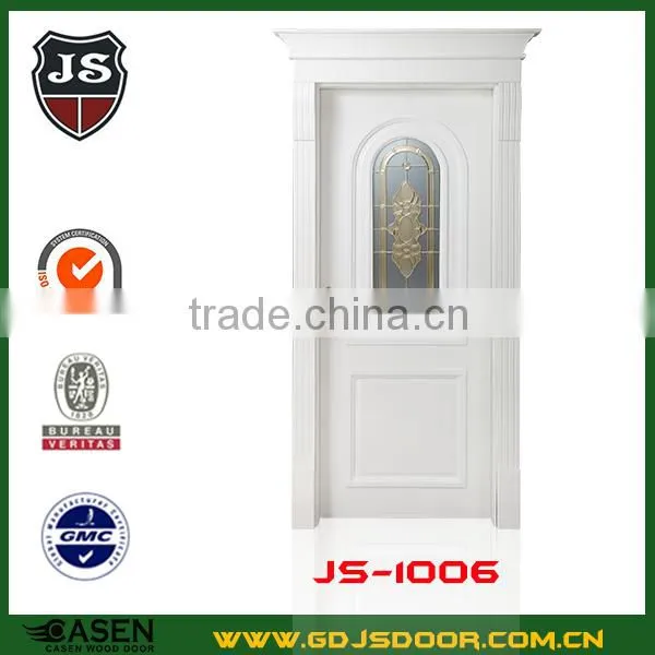 Economic Simple Design Wooden A60 Fire Rated Door photo-5