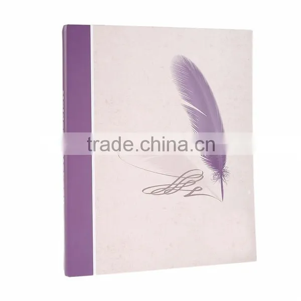 Factory-price Fashion Design 2D 3D 4D Ring Binder Handmade Paper Cardboard File Folder photo-3
