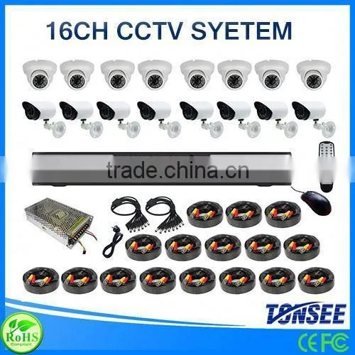 Blank Card Renault,16ch Indoor/outdoor CCTV Camera Dvr Kit,cctv Security Recording System Kit