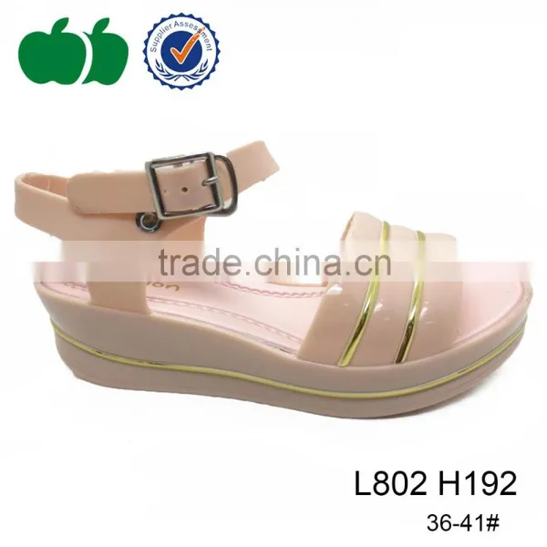 Proper Price Top Quality Pvc Nude Sexy Platform Sandals photo-3