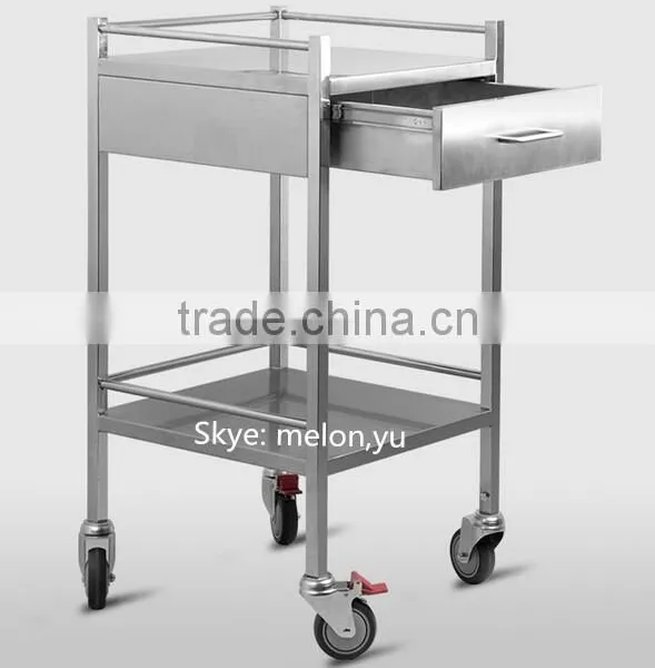 Utility Stainless Steel Serving Cart for Hospital or Hotel photo-6